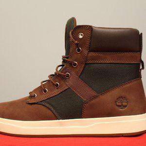 Timberland Davis Square Leather and Fabric Boot